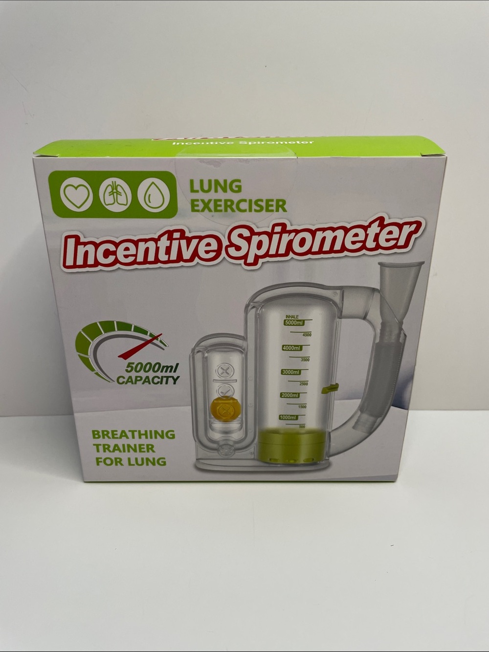 NIB Incentive Spirometer Lung Exerciser. - Picture 2 of 3